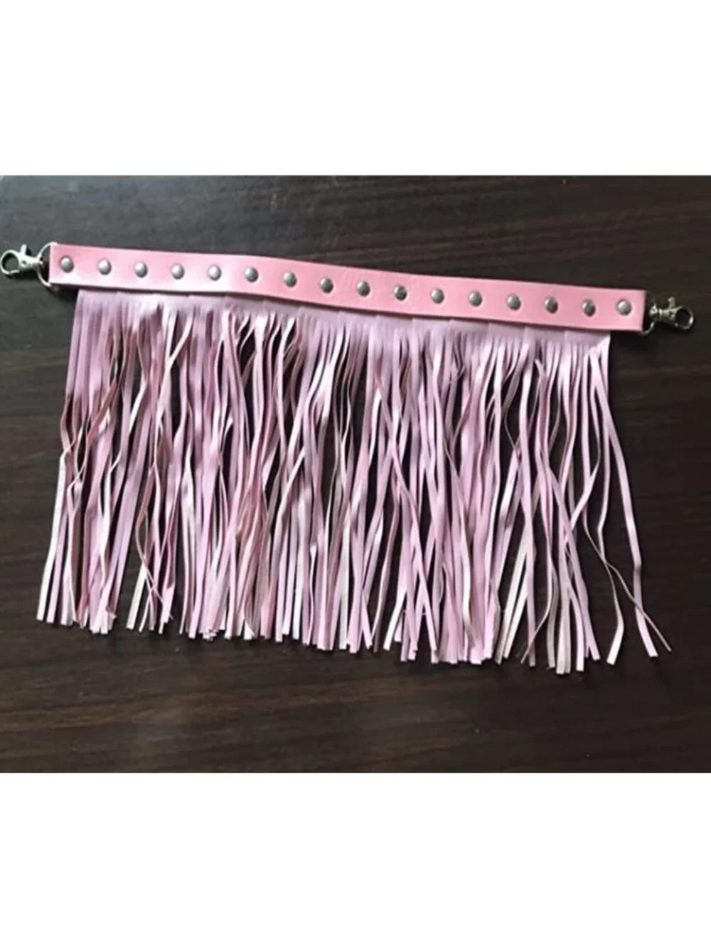 Gothic Fringe Leather Body Harness Garter Belt for Festival, Dance & Dress Up